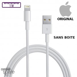 Câble USB vers Lightning iPhone Apple - 1M - (Officiel) sans boîte 