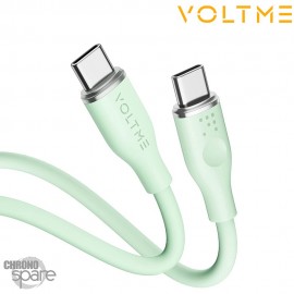 Câble USB-C vers USB-C Powerlink Moss Series 3.3ft /1M 100W 5A Vert 1M VOLTME