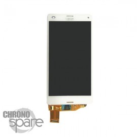 Ecran LCD et Vitre tactile sans chassis Blanc Xperia Z3 Compact (compatible AAA)