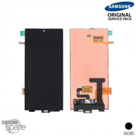 Ecran OLED + Vitre Tactile sans châssis Noir Samsung Galaxy S22 Ultra S908B (officiel) Sans Batterie 