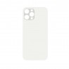 Plaque arrière en verre NEUTRE iPhone 12 pro max blanche (pour machine laser)