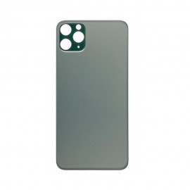 Plaque arrière en verre NEUTRE iPhone 11 PRO Max vert (pour machine laser)
