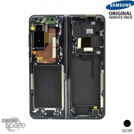 Ecran OLED + Vitre Tactile + châssis noir Samsung Galaxy Z Fold F900 (officiel)