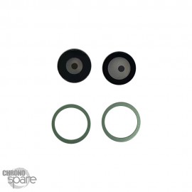 Lentille caméra + anneau vert iPhone 11