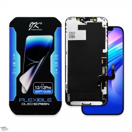 Ecran SOFT OLED + vitre tactile iPhone 12/12 Pro ( JK OLED)