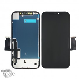 Ecran LCD + vitre tactile iphone XR Noir (Prime)