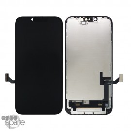 Ecran LCD + vitre tactile noir iPhone 14 LTPS (Prime)