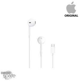 Écouteurs EarPods Apple - intra-auriculaire - Prise USB-C`- (Officiel) avec boîte