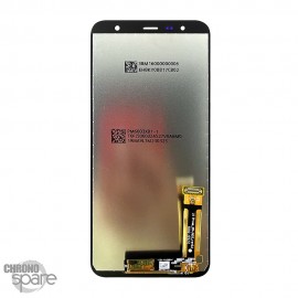 Ecran LCD + Vitre Tactile Noir (sans châssis) Samsung Galaxy J4 Plus (J410)