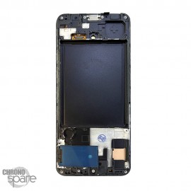 Ecran LCD + Vitre Tactile + châssis Noir Samsung Galaxy A30S (A307F)