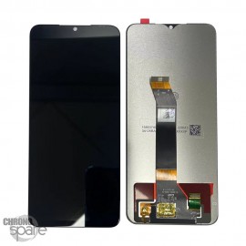 Ecran LCD + vitre tactile (sans chassis) noir Xiaomi Redmi 10 5G