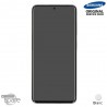 Ecran OLED + Vitre Tactile + châssis blanc Samsung Galaxy S20 4G G980F / 5G G981B (officiel)