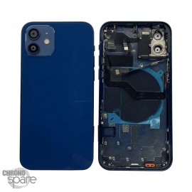 Châssis NEUTRE iphone 12 Bleu - avec nappes demi complet