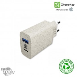 Chargeur secteur duo USB-C et USB-A XtremeMac 20W Avec boite