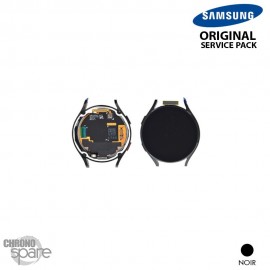 Ecran LCD + Vitre tactile Noire Samsung Galaxy Watch 4 44mm SM-R870 (officiel)
