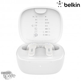 Écouteurs sans fil SoundForm Motion True Blanc (Officiel) BELKIN