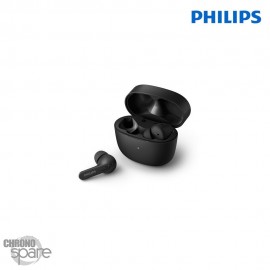 Ecouteurs sans fil Bluetooth TAT2206 True Wireless Noir (Officiel) PHILIPS