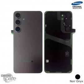 Vitre arrière + lentille caméra Noire Onyx Samsung Galaxy S24 Plus (Officiel)