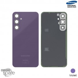 Vitre arrière + lentille caméra Violette Samsung Galaxy S23 FE (Officiel)
