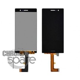 Ecran LCD + Vitre tactile Noire Huawei Ascend P7 (Compatible)