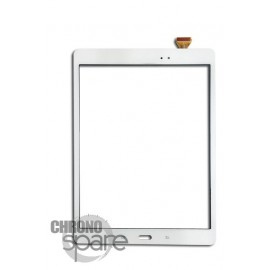 Vitre tactile Blanche Samsung Galaxy Tab A T550/T551/T555 Rev 3