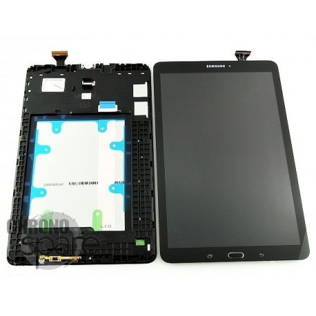 Ecran LCD + Vitre tacile Noire Samsung Tab E T560 (officiel) GH97-17525A
