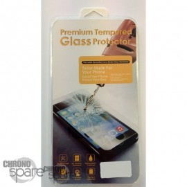 Vitre de protection en verre trempé transparent Galaxy S7 G930F avec Boîte