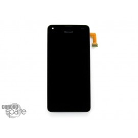 Bloc vitre tactile noire + LCD Lumia 550