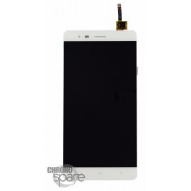 Ecran LCD + Vitre tactile blanche avec chassis Lenovo Vibe K5 (A6020A40)