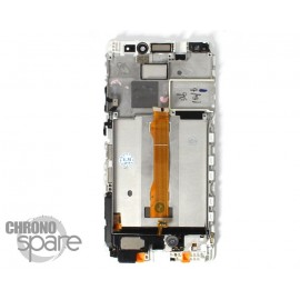 Ecran LCD + Vitre Tactile blanche + Chassis Huawei Mate S