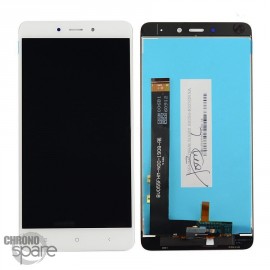LCD + vitre tactile blanche Xiaomi Redmi Note 4 Mediatek