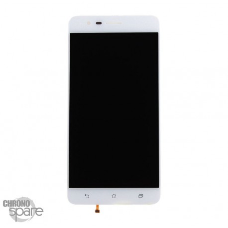 Ecran LCD+Vitre tactile Blanc Asus Zenfone 3 Zoom ZE553KL