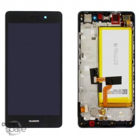 Bloc écran LCD + vitre tactile Huawei P8 Lite Noir (officiel)