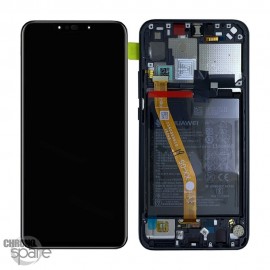 Bloc écran LCD + vitre tactile + batterie Huawei P Smart Noir Plus (officiel)