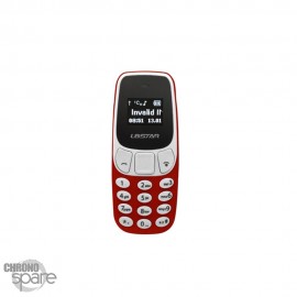 Mini Téléphone Débloqué à Quadri-Bande L8STAR BM10 Rouge